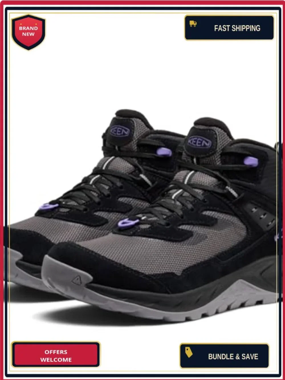 Leather Waterproof Insulated Hiking Boots with KEEN.DRY and KEEN.WARM